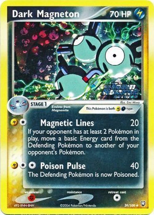 Dark Magneton (39/109) (Stamped) [EX: Team Rocket Returns] | Shuffle n Cut Hobbies & Games