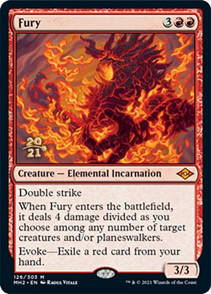 Fury [Modern Horizons 2 Prerelease Promos] | Shuffle n Cut Hobbies & Games