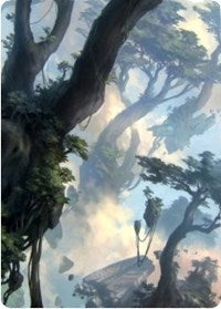 Forest 1 Art Card [Zendikar Rising Art Series] | Shuffle n Cut Hobbies & Games