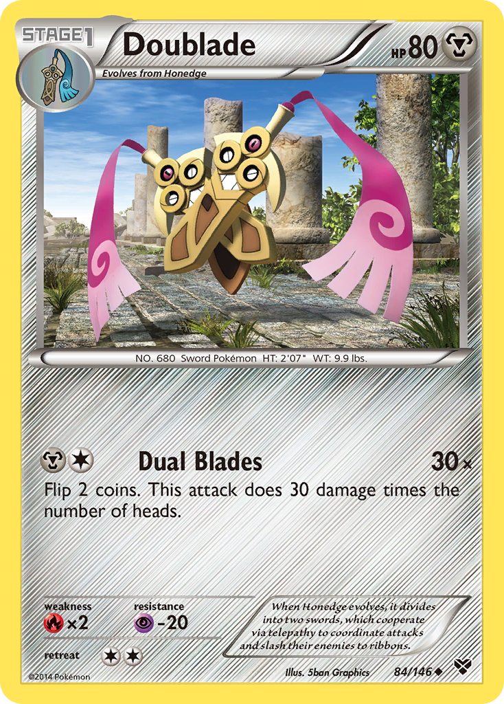 Doublade (84/146) [XY: Base Set] | Shuffle n Cut Hobbies & Games