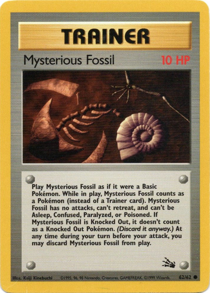 Mysterious Fossil (62/62) [Fossil Unlimited] | Shuffle n Cut Hobbies & Games