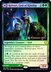 Kolvori, God of Kinship // The Ringhart Crest [Kaldheim Prerelease Promos] | Shuffle n Cut Hobbies & Games