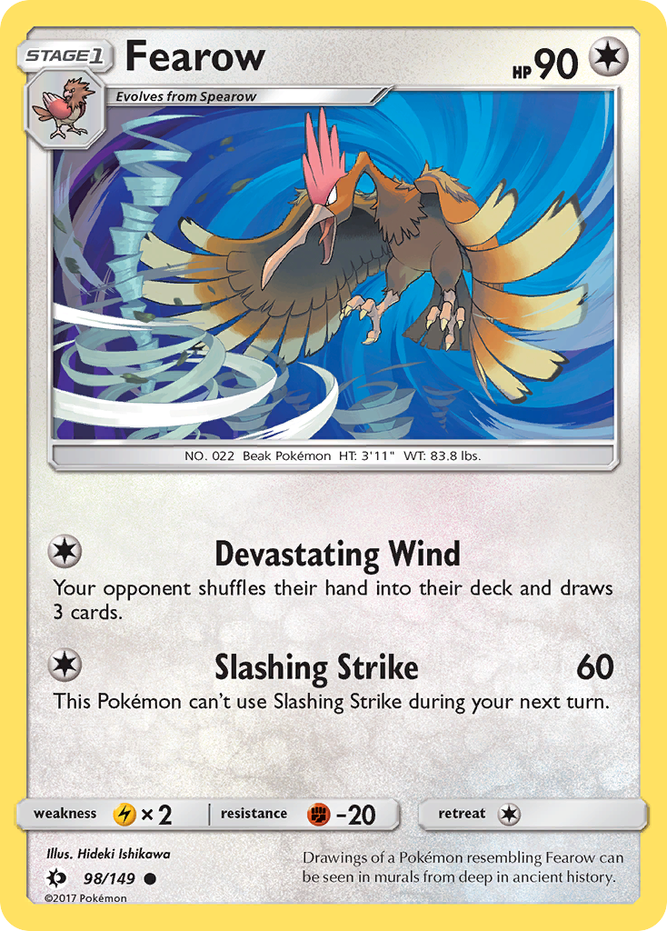 Fearow (98/149) [Sun & Moon: Base Set] | Shuffle n Cut Hobbies & Games