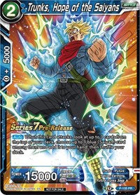 Trunks, Hope of the Saiyans (Alt Art) [P-135] | Shuffle n Cut Hobbies & Games