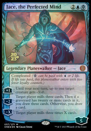 Jace, the Perfected Mind [Phyrexia: All Will Be One Prerelease Promos] | Shuffle n Cut Hobbies & Games