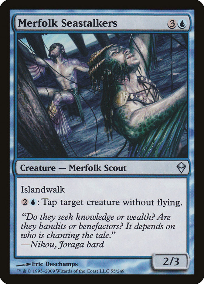 Merfolk Seastalkers [Zendikar] | Shuffle n Cut Hobbies & Games