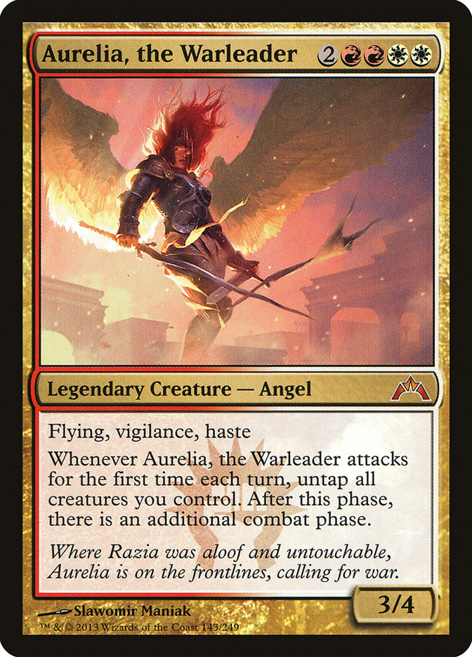 Aurelia, the Warleader [Gatecrash] | Shuffle n Cut Hobbies & Games