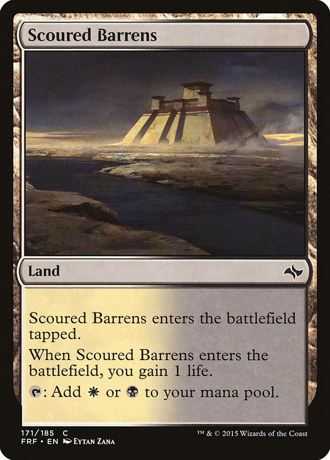 Scoured Barrens [Fate Reforged] | Shuffle n Cut Hobbies & Games